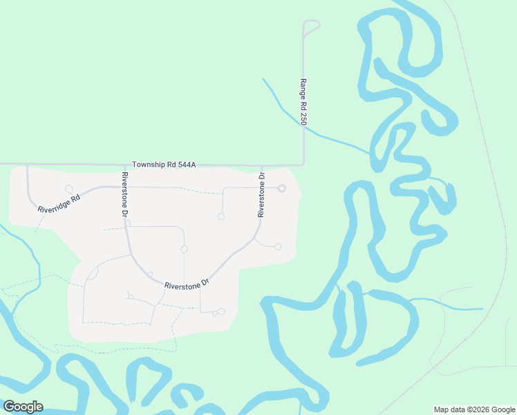 map of restaurants, bars, coffee shops, grocery stores, and more near 120 Riverstone Drive in Division No. 11
