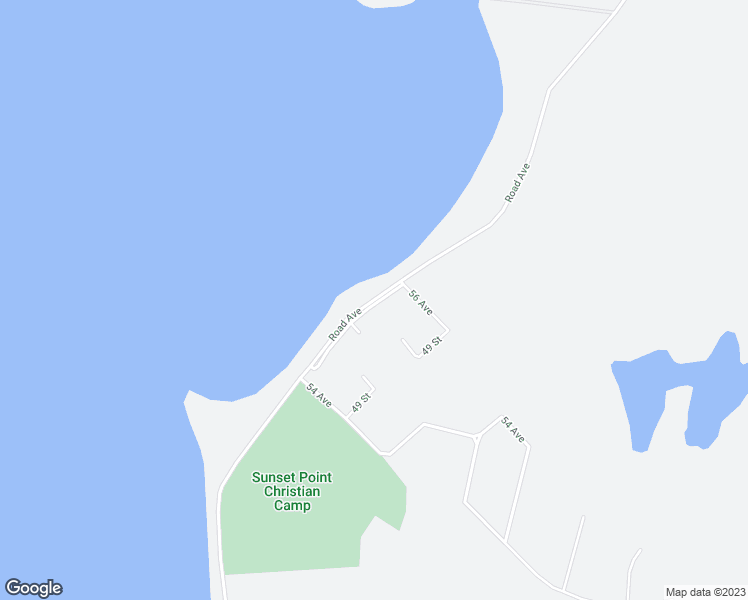 map of restaurants, bars, coffee shops, grocery stores, and more near Sunset Drive in Alberta Beach