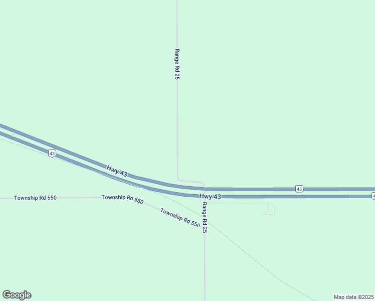 map of restaurants, bars, coffee shops, grocery stores, and more near Range Road 25 in Onoway