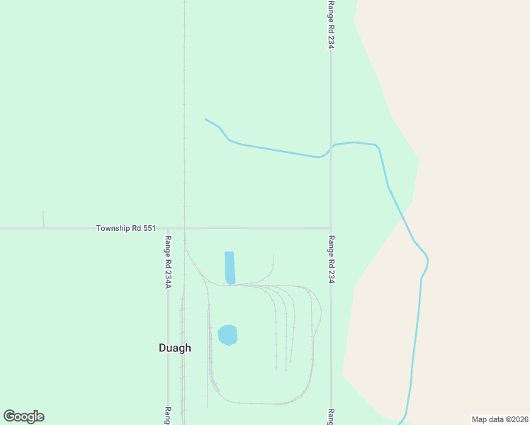 map of restaurants, bars, coffee shops, grocery stores, and more near Township Road 551 in Namao
