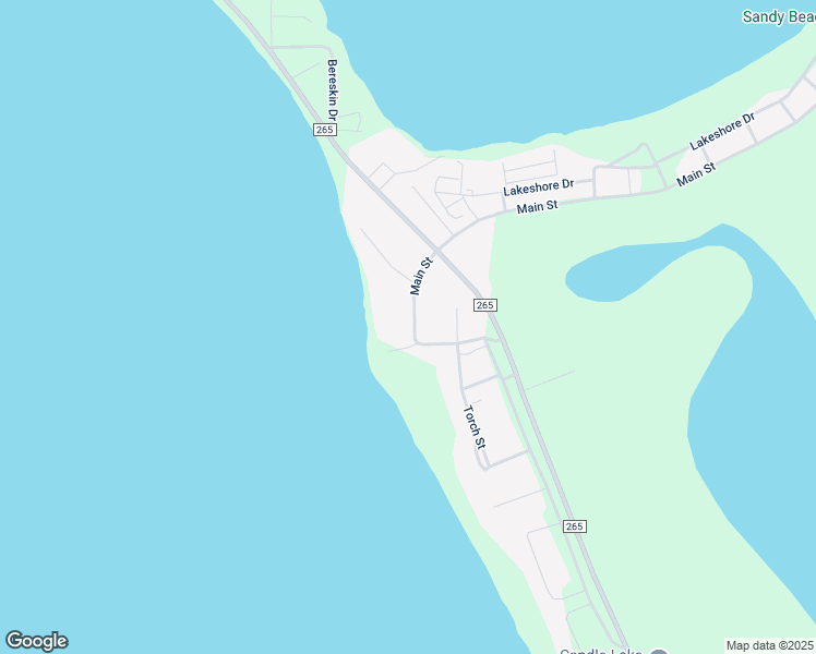 map of restaurants, bars, coffee shops, grocery stores, and more near 32 Main Street in Candle Lake