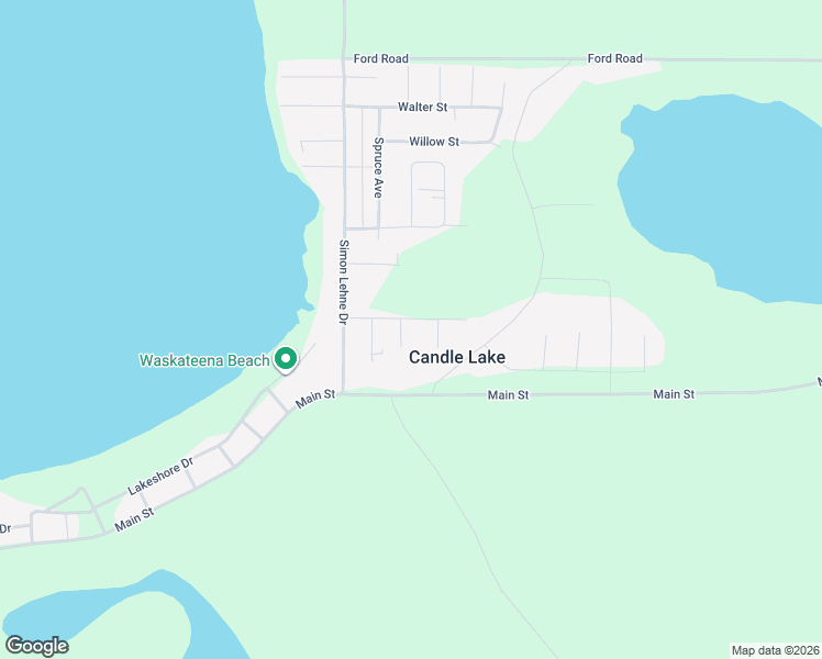 map of restaurants, bars, coffee shops, grocery stores, and more near 6 Buchanan Place in Candle Lake