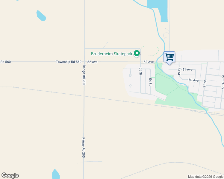 map of restaurants, bars, coffee shops, grocery stores, and more near in Bruderheim