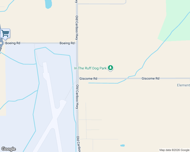 map of restaurants, bars, coffee shops, grocery stores, and more near 4330 Giscome Road in Prince George