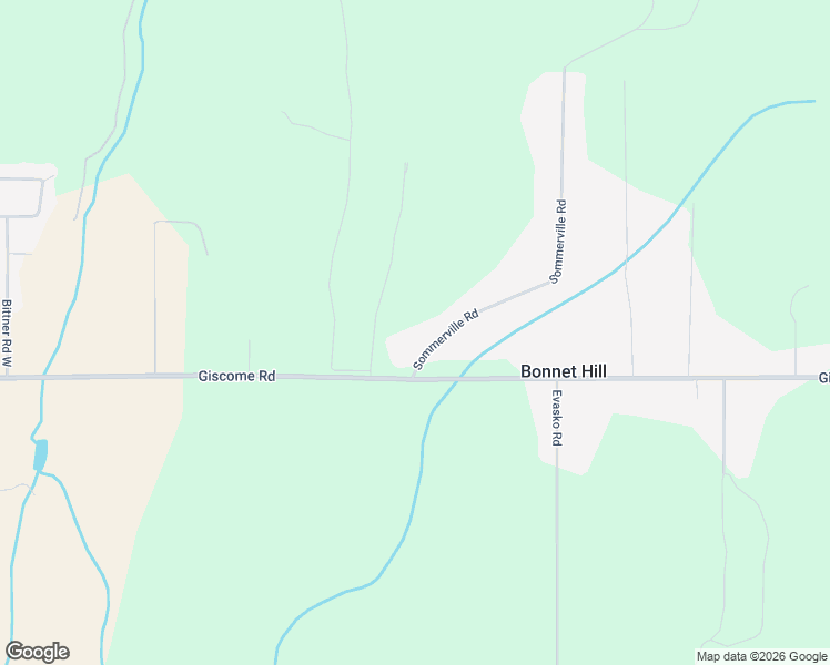 map of restaurants, bars, coffee shops, grocery stores, and more near 2077 Sommerville Road in Prince George