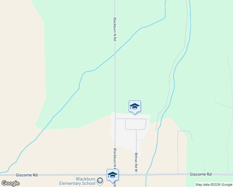 map of restaurants, bars, coffee shops, grocery stores, and more near 1564 Blackburn North Road in Prince George