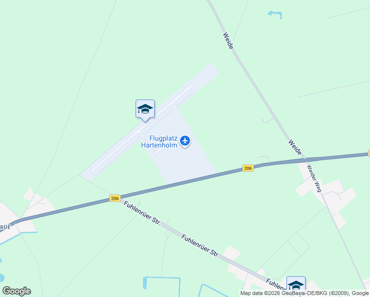 map of restaurants, bars, coffee shops, grocery stores, and more near 4 Dorfstraße in Hasenmoor