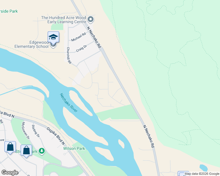 map of restaurants, bars, coffee shops, grocery stores, and more near 4110 Zanette Place in CPG