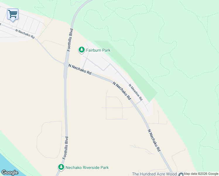 map of restaurants, bars, coffee shops, grocery stores, and more near 3398 Goodsir Place in Prince George