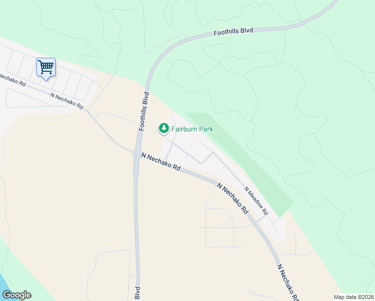 map of restaurants, bars, coffee shops, grocery stores, and more near 4984 Meadowbrook Road in Prince George