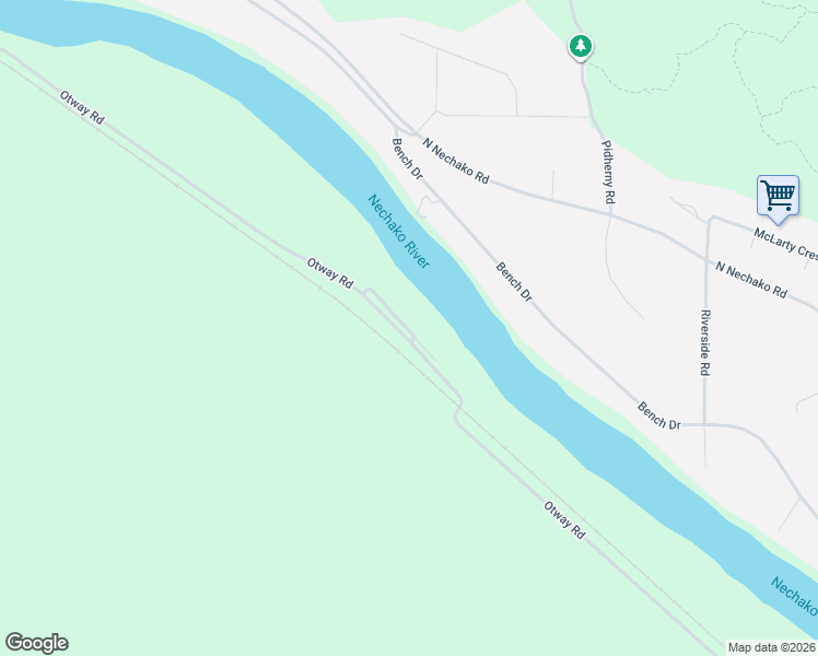 map of restaurants, bars, coffee shops, grocery stores, and more near 7128 Otway Road in Prince George