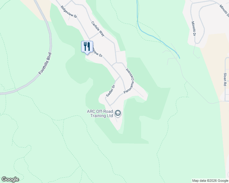 map of restaurants, bars, coffee shops, grocery stores, and more near 2404 Sadler Drive in Prince George