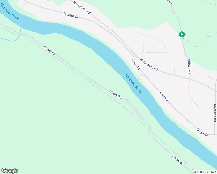 map of restaurants, bars, coffee shops, grocery stores, and more near 7280 Otway Road in Prince George
