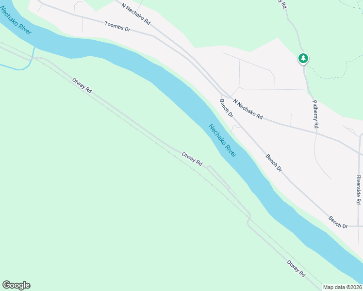 map of restaurants, bars, coffee shops, grocery stores, and more near 7280 Otway Road in Prince George
