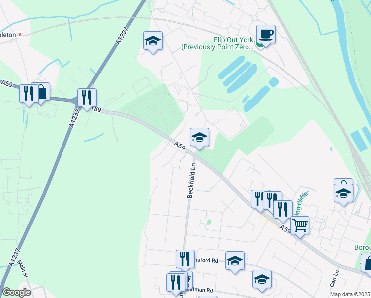Boroughbridge Road, York England Walk Score