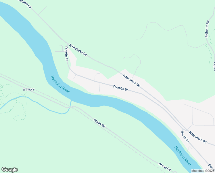 map of restaurants, bars, coffee shops, grocery stores, and more near 7937 Toombs Drive in Prince George