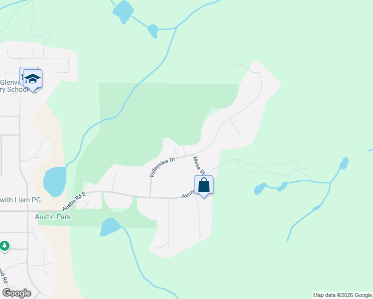 map of restaurants, bars, coffee shops, grocery stores, and more near 6843 Valleyview Drive in Prince George