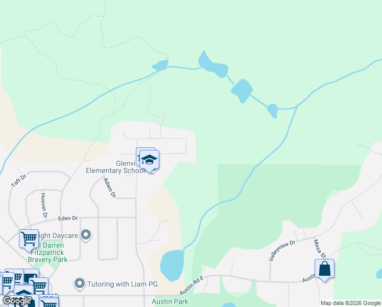 map of restaurants, bars, coffee shops, grocery stores, and more near 2870 Greenforest Crescent in Prince George