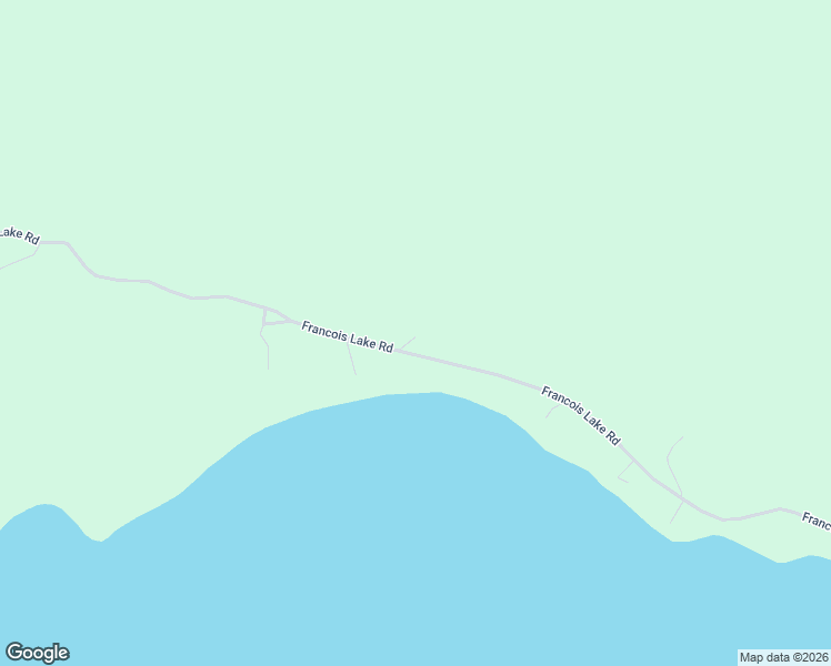 map of restaurants, bars, coffee shops, grocery stores, and more near 2840 Francois Lake Road in Bulkley-Nechako D