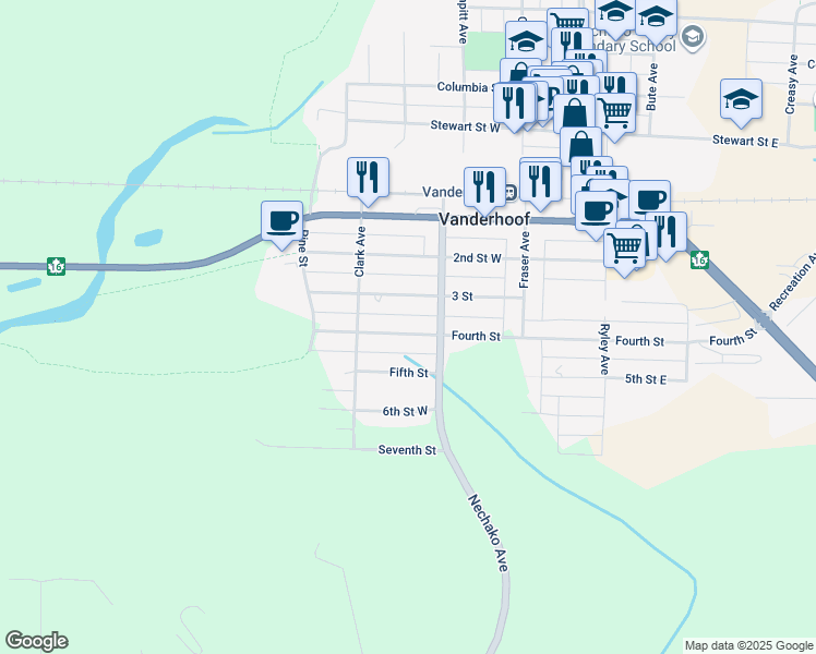 329 4 Street, Vanderhoof BC Walk Score