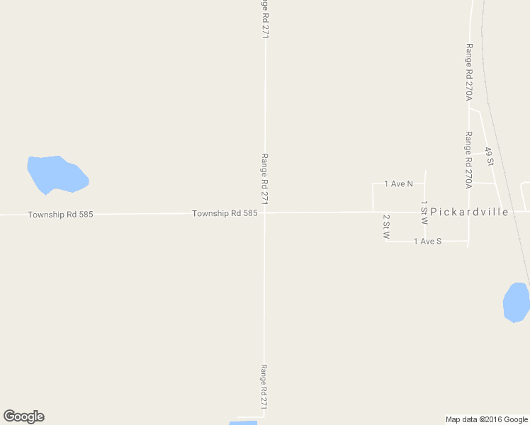 map of restaurants, bars, coffee shops, grocery stores, and more near Township Road 585 in Pickardville