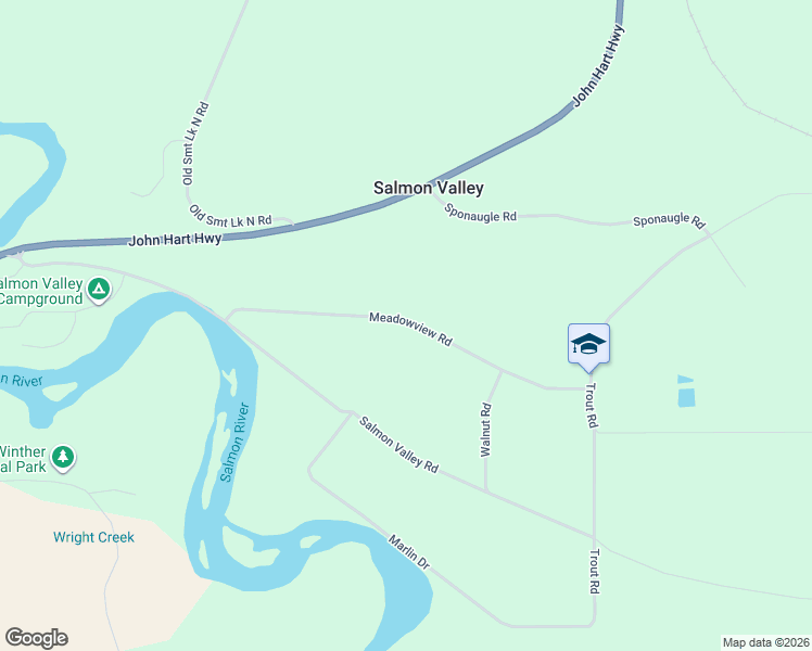 map of restaurants, bars, coffee shops, grocery stores, and more near in Prince George
