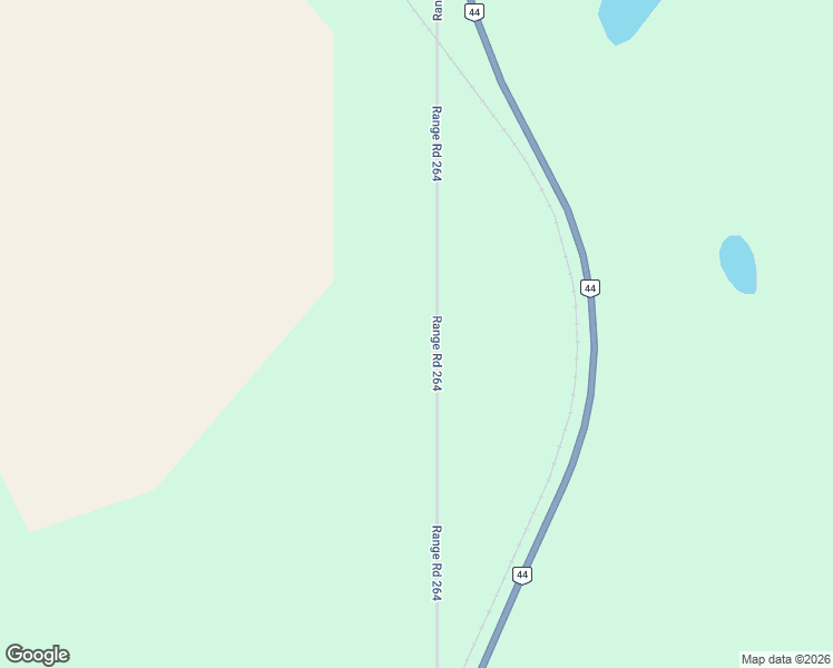 map of restaurants, bars, coffee shops, grocery stores, and more near 59222 Range Road 264 in Westlock County