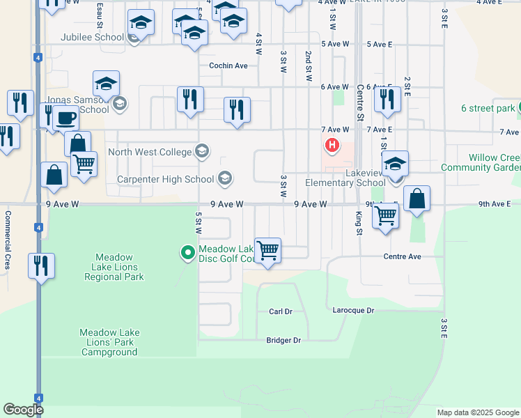 81 Dunfield Crescent, Meadow Lake SK Walk Score