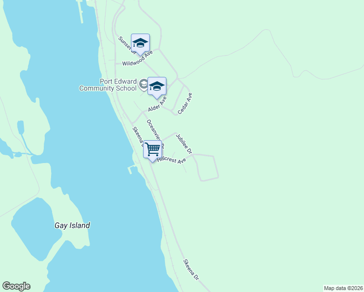 map of restaurants, bars, coffee shops, grocery stores, and more near 916 Jubilee Drive in Port Edward