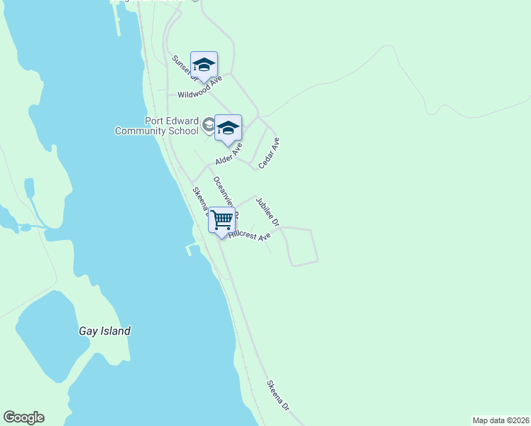map of restaurants, bars, coffee shops, grocery stores, and more near 916 Jubilee Drive in Port Edward