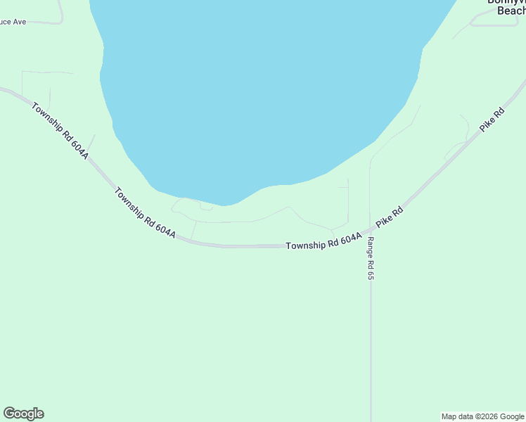 map of restaurants, bars, coffee shops, grocery stores, and more near Township Road 604A in Fort Kent