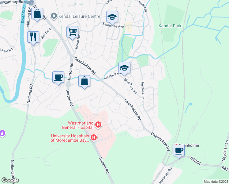Oxenholme Road, Cumbria England Walk Score