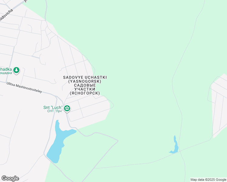 map of restaurants, bars, coffee shops, grocery stores, and more near in Yasnogorsky District