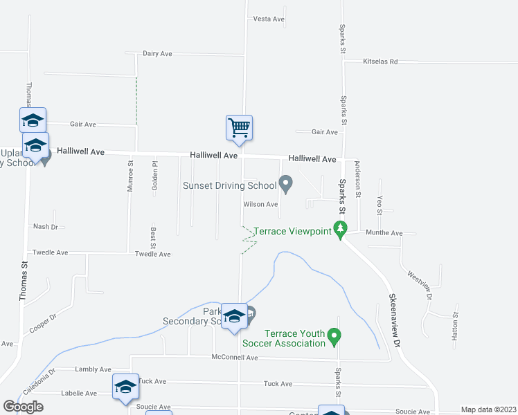 4014 Eby Street, Terrace BC Walk Score