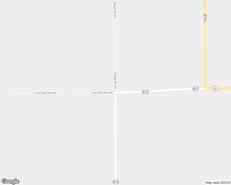 map of restaurants, bars, coffee shops, grocery stores, and more near Township Road 664 in South Baptiste