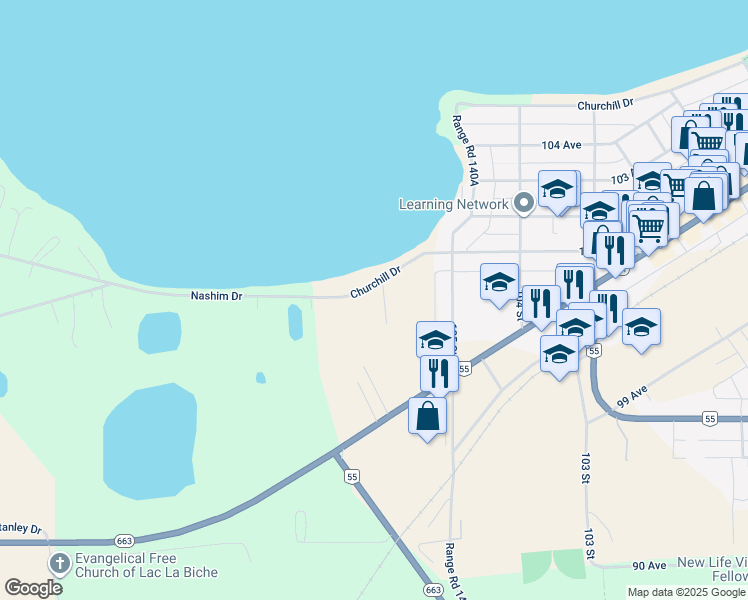 10101 107 Street, Lac la Biche AB Walk Score