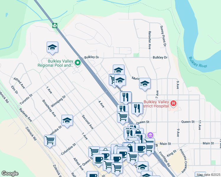 4086 Yellowhead Highway, Smithers BC Walk Score