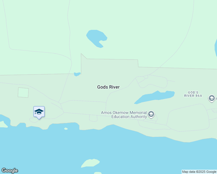 map of restaurants, bars, coffee shops, grocery stores, and more near in Gods River