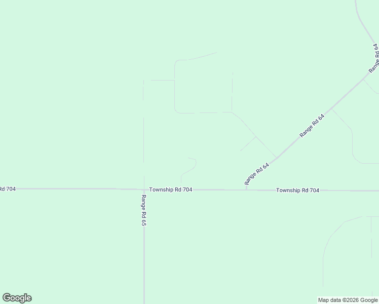 map of restaurants, bars, coffee shops, grocery stores, and more near 64074 Township Road 704 in Grovedale