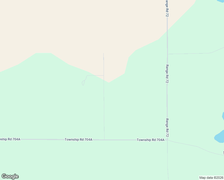 map of restaurants, bars, coffee shops, grocery stores, and more near 72030 Township Road 704A in Grovedale