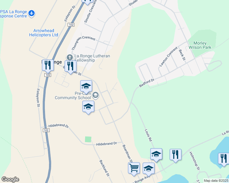 1315 Kowalski Place, La Ronge SK Walk Score