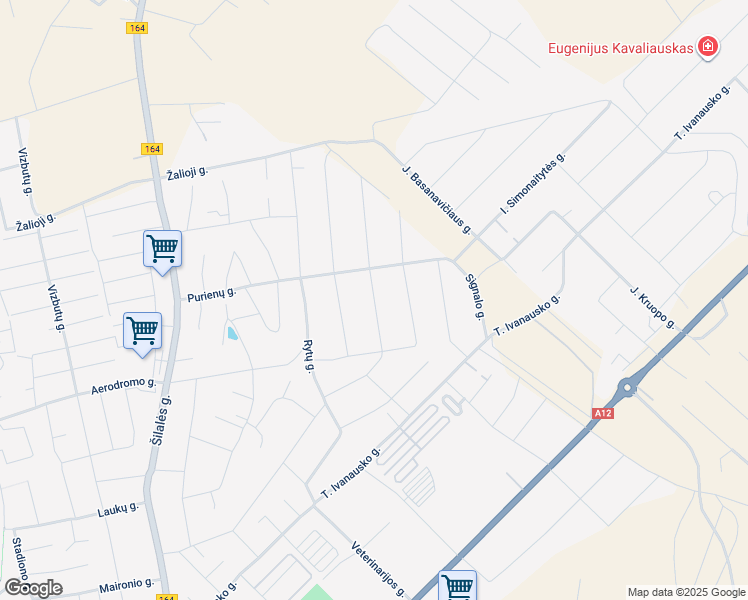 map of restaurants, bars, coffee shops, grocery stores, and more near in Tauragė