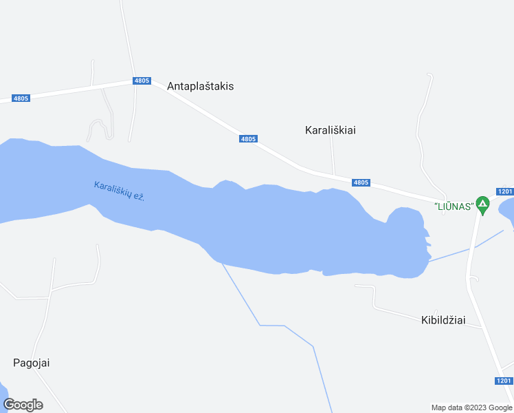 map of restaurants, bars, coffee shops, grocery stores, and more near 4805 in Anykščių rajono savivaldybė