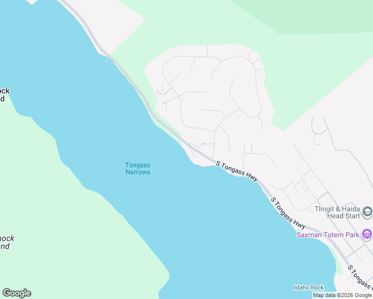 map of restaurants, bars, coffee shops, grocery stores, and more near 2093-2099 South Tongass Avenue in Ketchikan