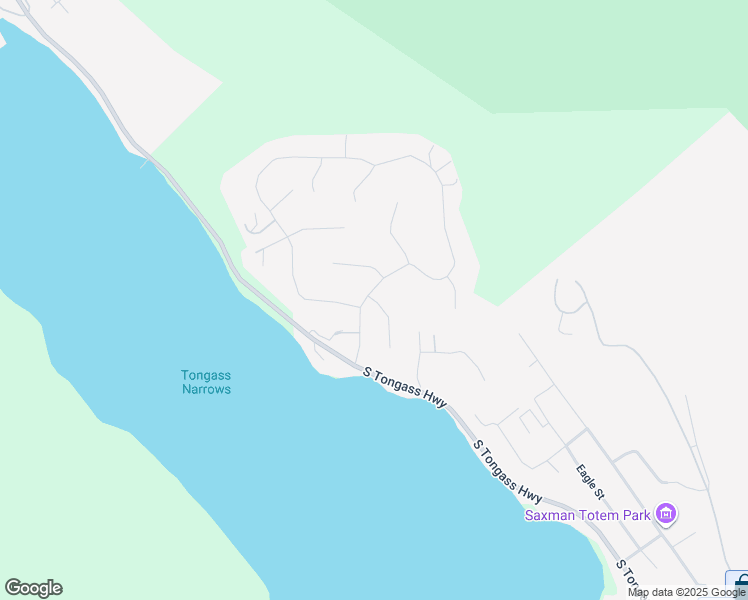 map of restaurants, bars, coffee shops, grocery stores, and more near 29 Huckleberry Circle in Ketchikan