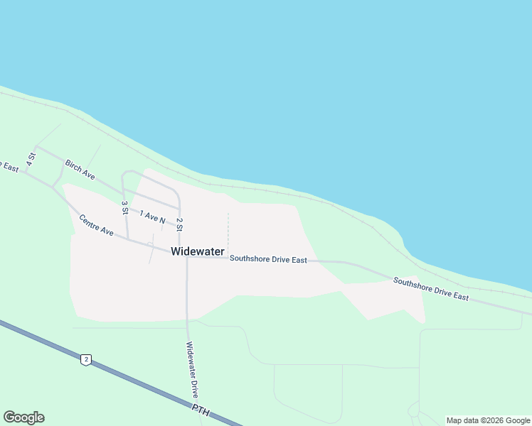 map of restaurants, bars, coffee shops, grocery stores, and more near Lake Avenue in Widewater