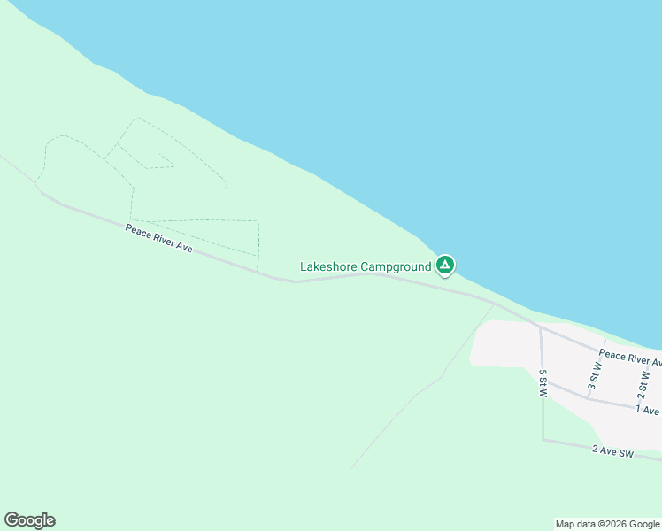 map of restaurants, bars, coffee shops, grocery stores, and more near Township Road 741A in Joussard