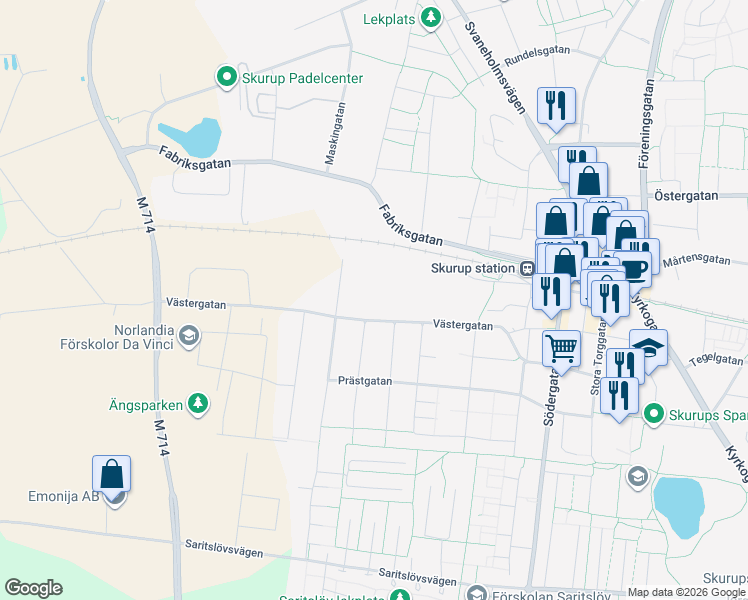 map of restaurants, bars, coffee shops, grocery stores, and more near in 