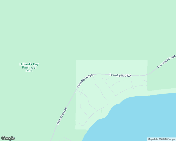 map of restaurants, bars, coffee shops, grocery stores, and more near Unnamed Road in Slave Lake