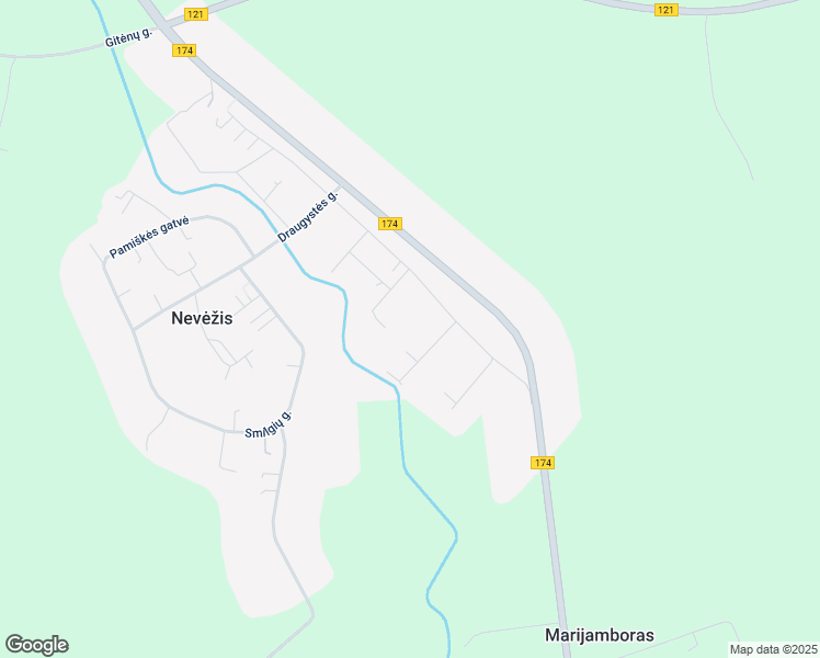 map of restaurants, bars, coffee shops, grocery stores, and more near in Nevėžis